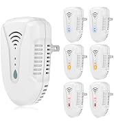 2026 Upgraded Version Ultrasonic Pest Repeller 6 Pack, Mouse Repellent Indoor Plug in, Insect Ult...