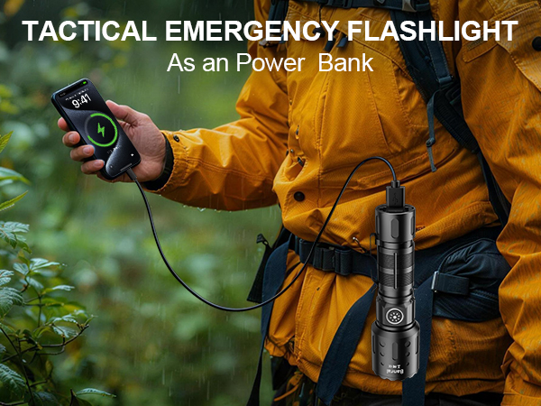 TACTICAL EMERGENCY FLASHLIGHT