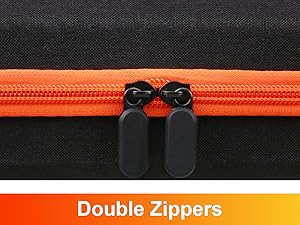 dual zippers
