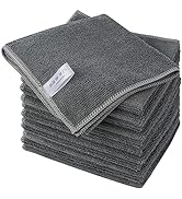 Sinland Microfiber Rag Absorbent Cleaning Cloth Kitchen Dish Cloth Streak Free Dish Rags Glass Cl...
