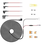 MONDGE Dash Cam Hardwire Kit Micro USB Hard Wire Kit with 12V-24V to 5V Car Dash Camera Power Cor...