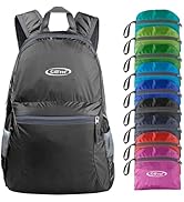 G4Free 20L Lightweight Packable Backpack Travel Hiking Daypack Foldable Backpack for Men Women