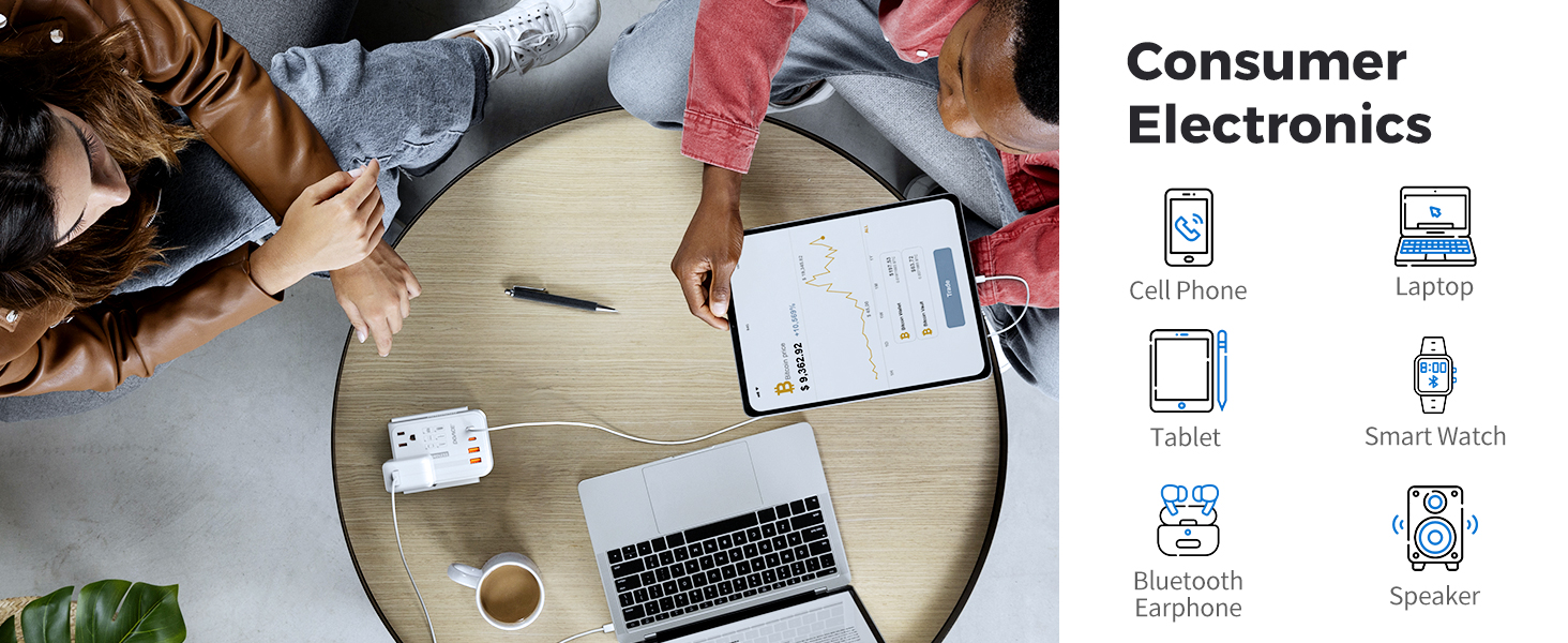 converter for cell phone laptop