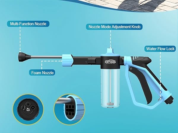 Car Wash Foam Gun