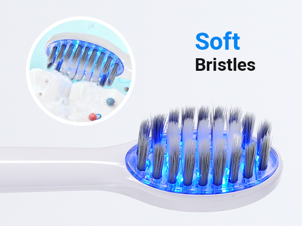 2 (Blue led) Brush Heads for Adults