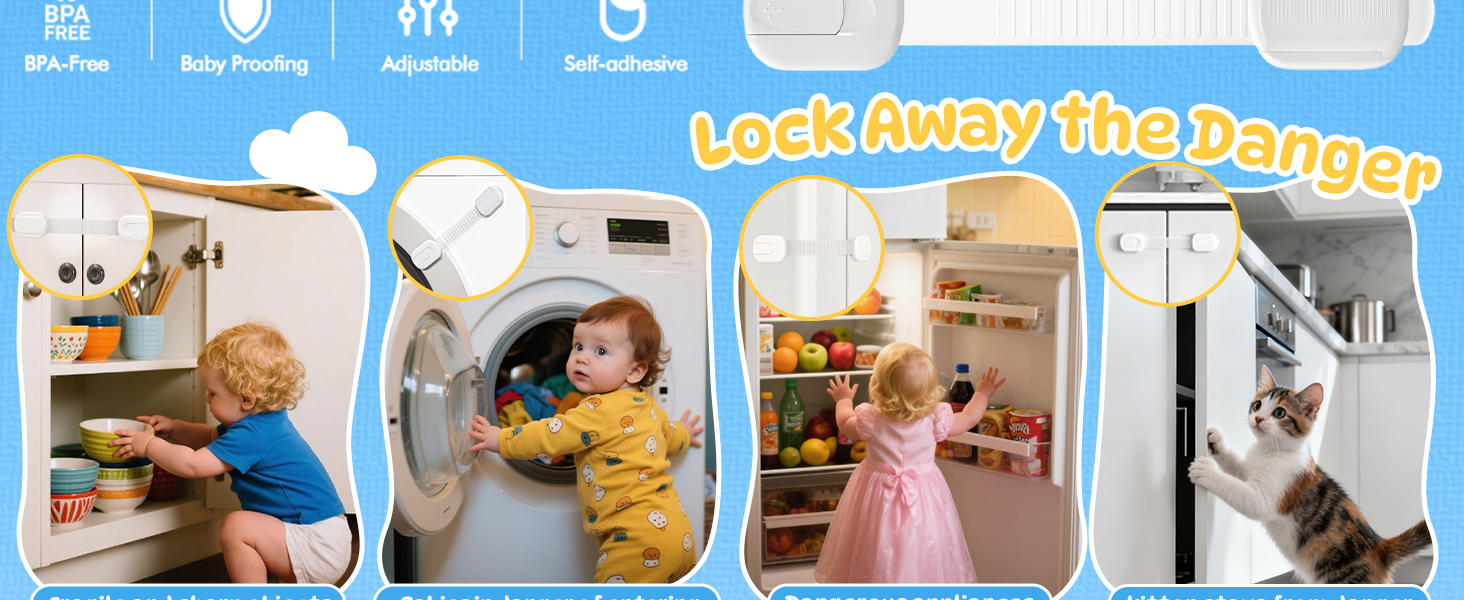 cabinet locks baby proofing