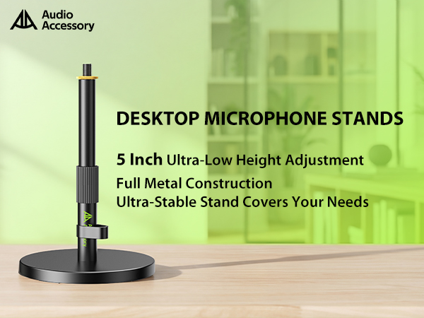 DESKTOP MICROPHONE STANDS