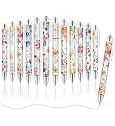 Maritown 12pcs Cute Flower Pens for Women Girls Fancy Pen Floral Pens Pretty Writing Ballpoints P...