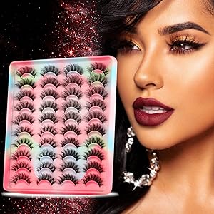 Natural 3D Fluffy Volume Faux Mink Lashes Pack