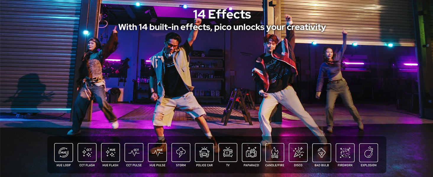 Led on-camera video lights,Pico RGB full color led video light