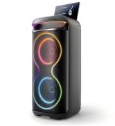 JYX Karaoke Machine for Adults, 24" Big Portable Bluetooth Speaker for Adults with RGB Light PA S...