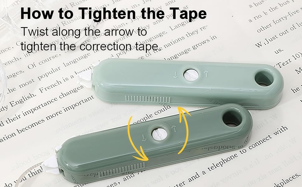 white correction tape