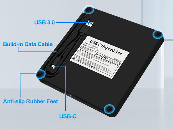 computer cd drive external usb cd burner cd writer dvd drive pc dvd recorder dvd player for macbook