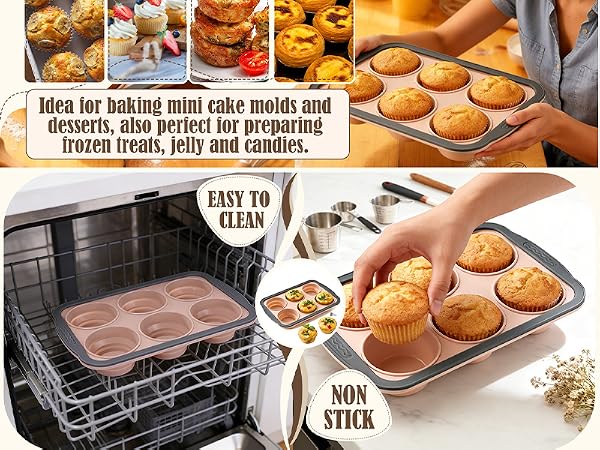 silicone muffin pan