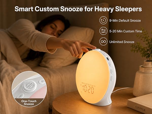 Smart Custom Snooze for Heavy Sleepers