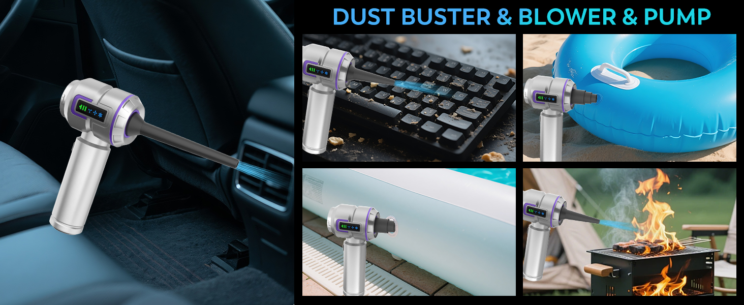 KedeeSparkle Car Vacuum Cleaner