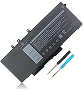 GJKNX 7.6V 68WH Battery for Dell Latitude 5480 5580 5490 5491 5580 5590 5591 5280 5288 5488 5491 ...