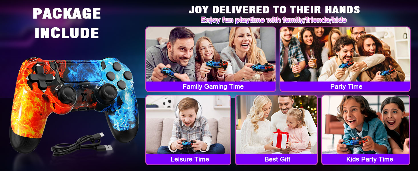 Puiseno Wireless Controller for PS-4