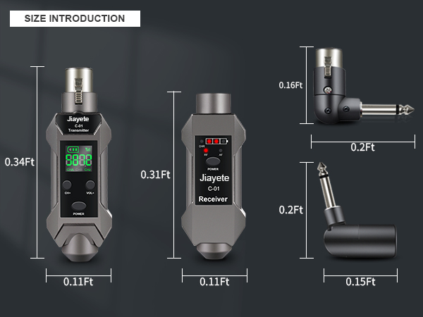 Xlr Wireless transmitter and receiver