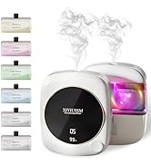 XIYIUSSM Waterless Essential Oil Diffuser for Home Office Travel Ultrasonic Aromatherapy Small Co...