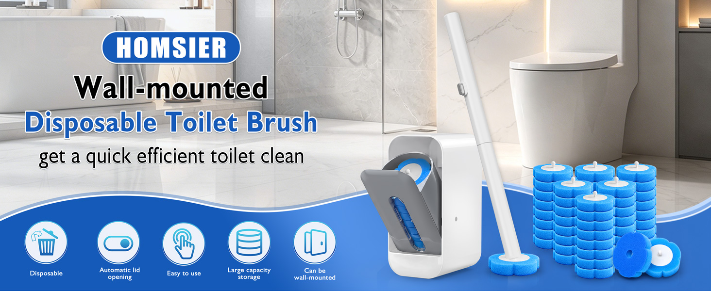 Disposable Toilet Brush