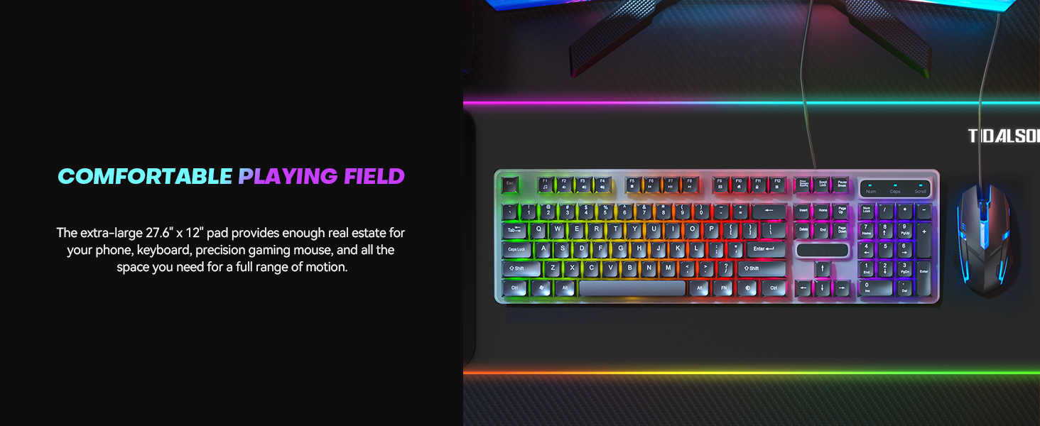 wireless charging mouse pad