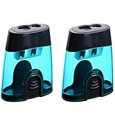 Eagle Manual Pencil Sharpener, 2 Holes, for Standard and Jumbo Color Pencils, 24×51×63 MM, Perfec...