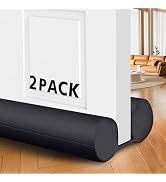 (2 Pack) Under Door Draft Stopper, Under Door Blocker Size of Adjustable Size from 30" to 36", Ea...