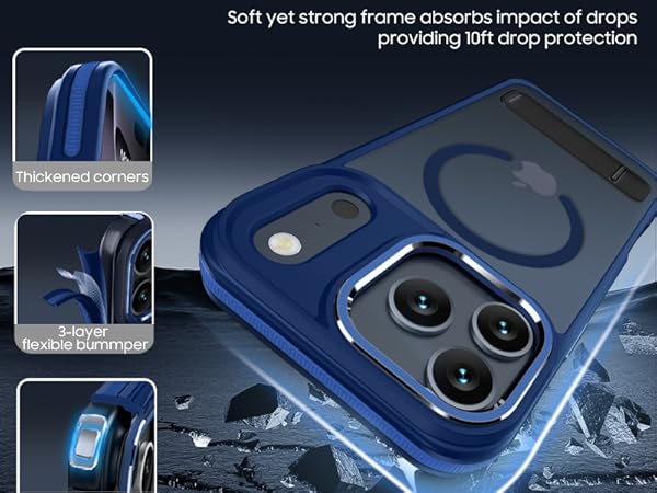 iphone 17 pro max case military grade drop protection