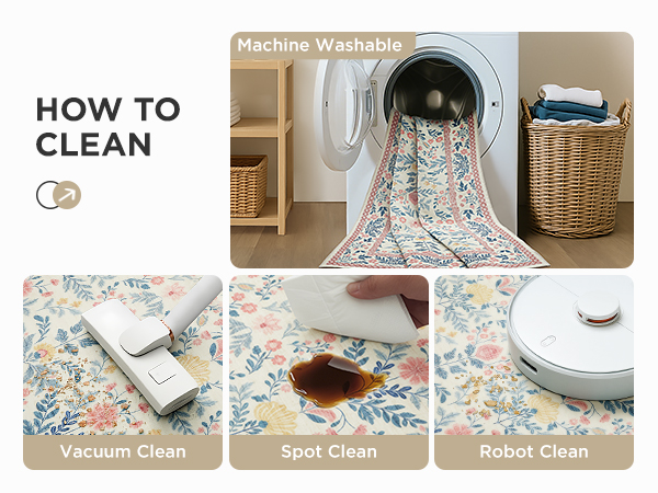 Washable rug