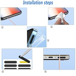 44 Pack Mesh Anti Dust Proof Adhesive Net Sticker with 10 Pcs Silicone Anti Dust Plugs Caps