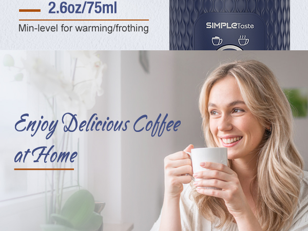 Enjoy delicious coffee at home