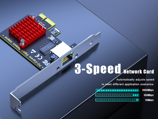 GLOTRENDS LE8111H Gigabit Network Card for Home Desktop PC