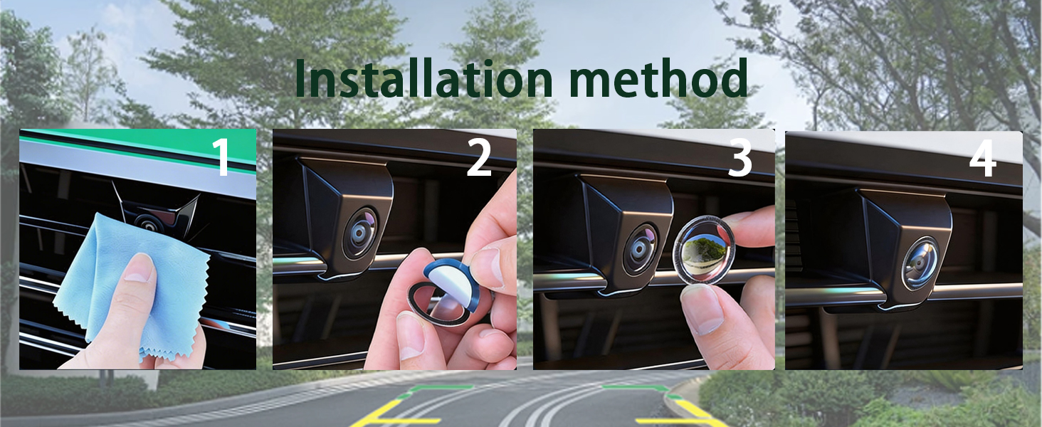 Backup Camera Lens Protector (4PCS)