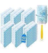 Senowi 60 Count 360° Heavy Duty Duster Refills Compatible with Swiffer, Large Size-Extra Thick Di...