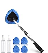 FurnisHIQ 25.5” Windshield Cleaner Tool, Longer &amp; Strong Absorbent Car Window Cleaner with 5 pcs ...