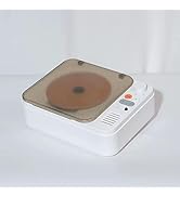 Portable CD Player with Bluetooth, 2600mAh Battery, USB &amp; AUX, Dual 3W Speakers, Remote Control –...