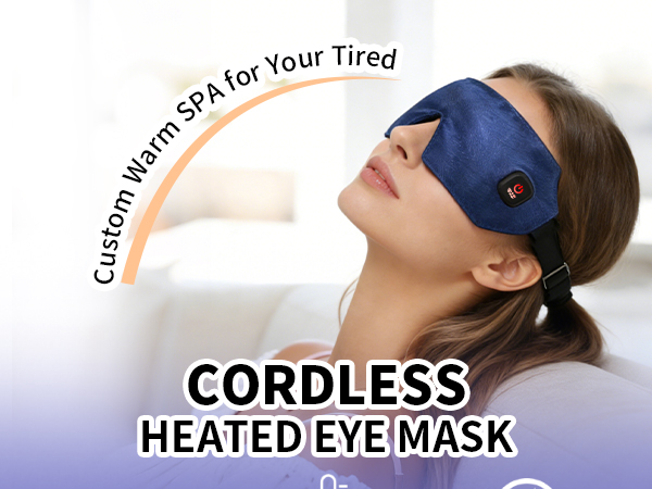 heated eye mask