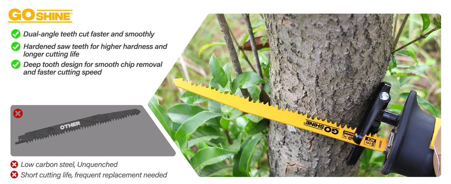 Wood Pruning Reciprocating Saw Blades,Sawzall blades,sawzall blades wood,wood sawzall blades