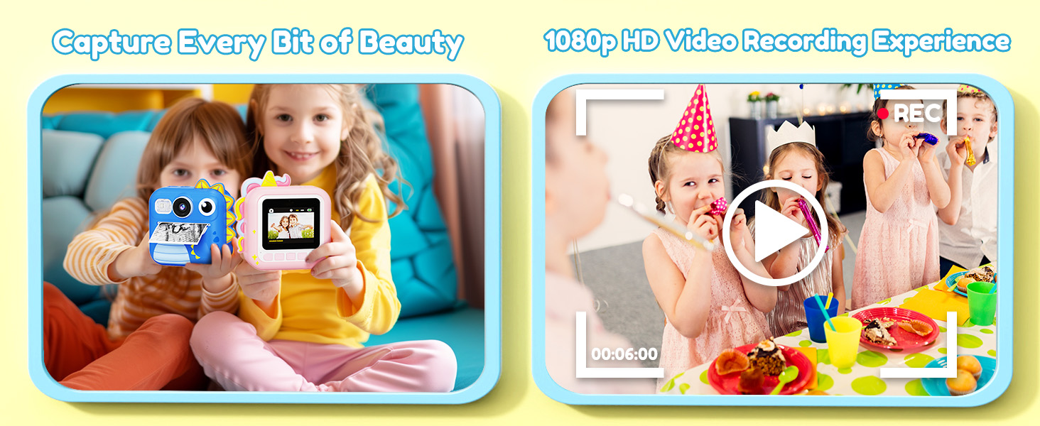 Kids Instant Camera Toy