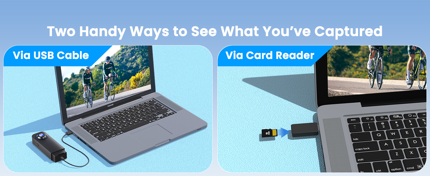 Body Cam Two Easy Playback Options