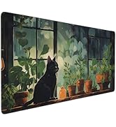 35.4 x 15.7 in, XXL Large Mouse Pad for Desk, Extended Keyboard Mouse Mat for Computer Office, Bi...