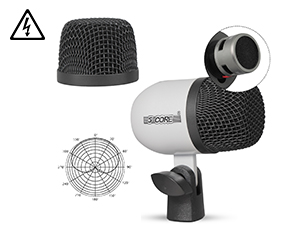 drum mic kit drum microphone set 7 piece drum set drum mic set recording studio kit percussion mic
