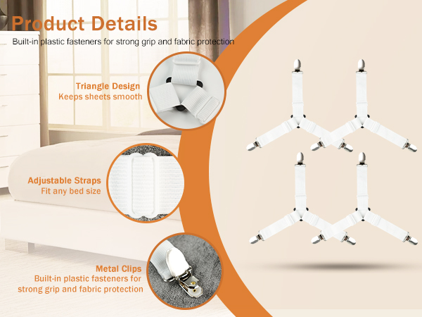Bed Sheet Straps