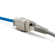 Cat6A Toolless Keystone Jack | Shielded