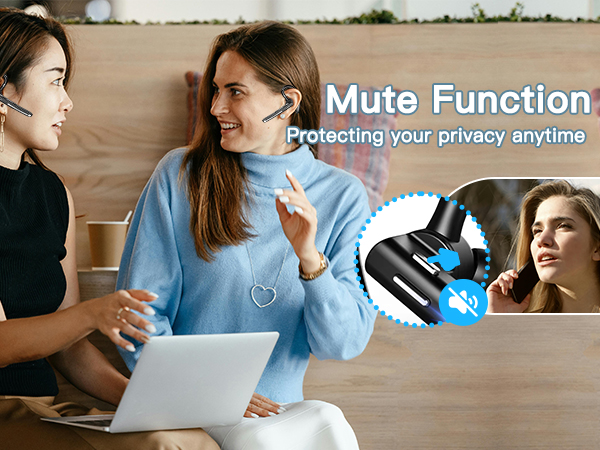 Mute FunctionProtecting your privacy anytime