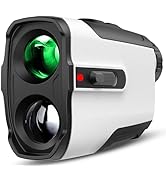 Golf Rangefinder with Slope Switch, 700 Yards Laser Range Finder with Flag Pole Locking Vibration...
