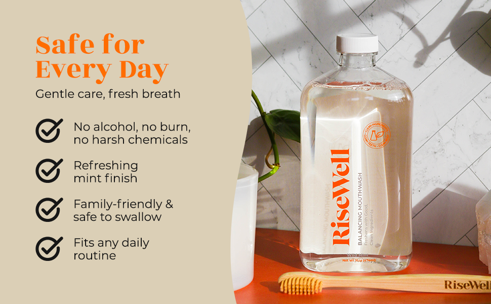 risewell balancing mouthwash
