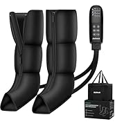 Leg Massager for Circulation and Pain Relief Air Compression Boots Massage Tools for Calf Foot Ma...