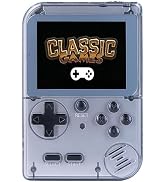Kids Handheld Game Console Pre-Loaded 400 Classic Games, Portable Video Game Console with 2.8" Co...